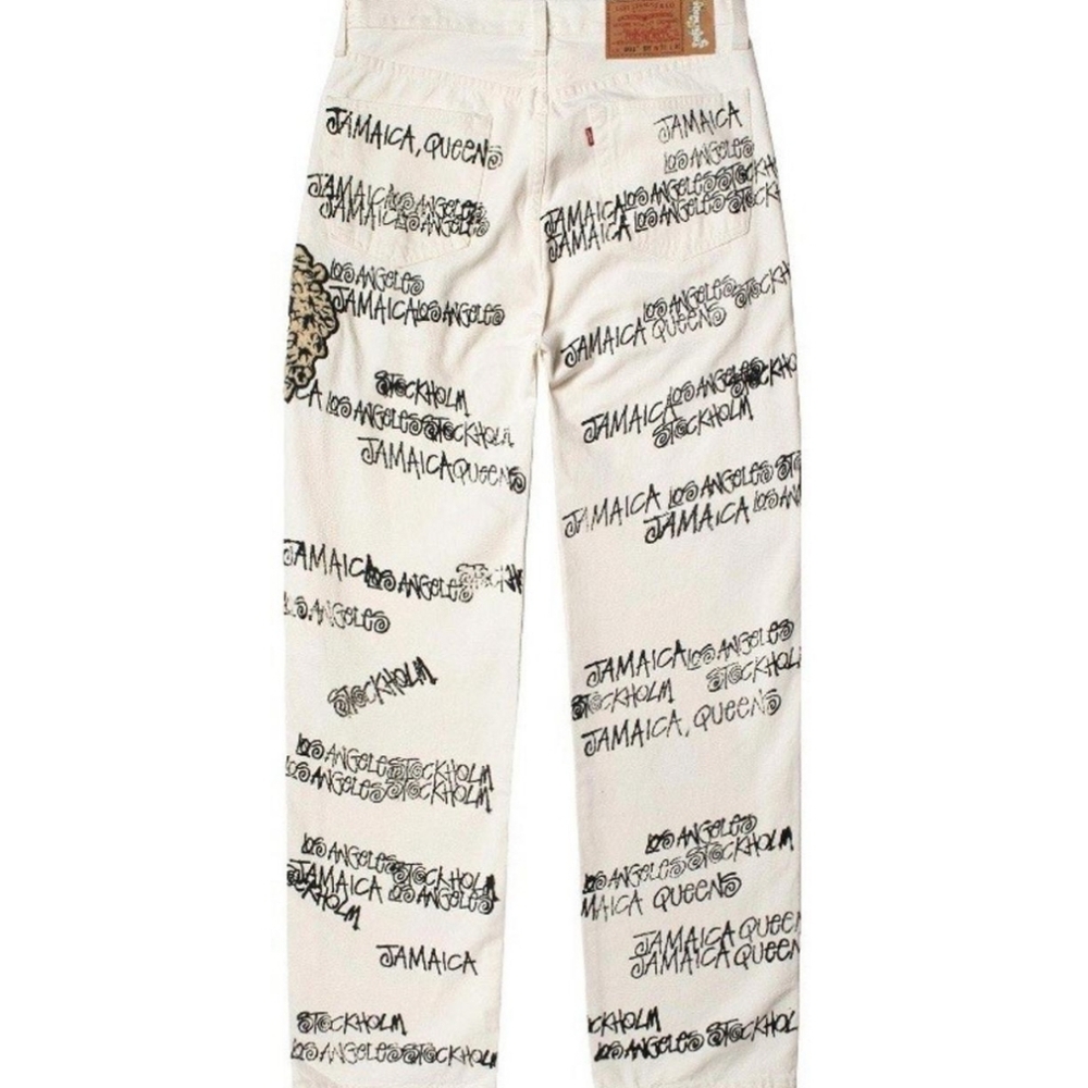 The STUSSY X Denim Tears X‎ Our Legacy TYL 501 Jeans - Picture 2 of 8